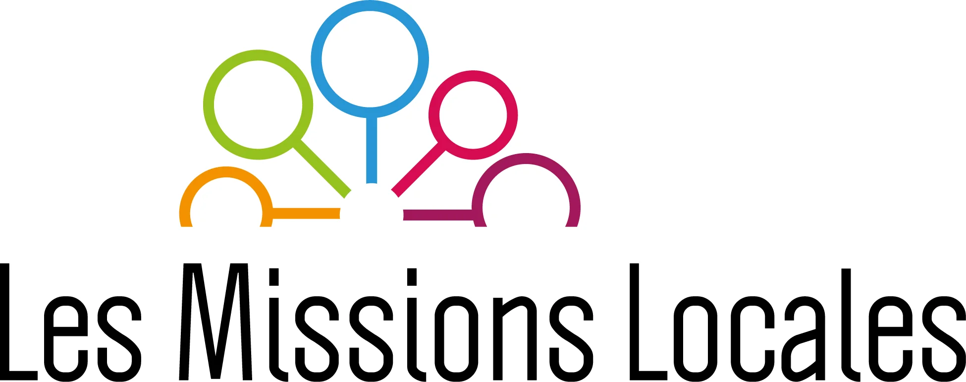 Logo coloré Les Missions Locales.